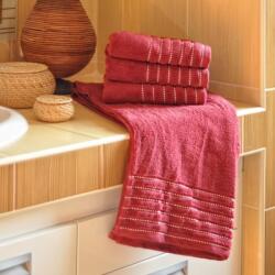 Jiří Polášek Frotír törölköző EMA - Borvörös | 50 x 100 cm (158631-13)