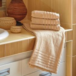 Jiří Polášek Frotír fürdőlepedő EMA - Bézs | 70 x 140 cm (162475-76)