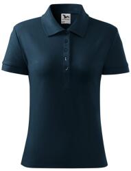 MALFINI Tricou polo damă Cotton - Albastru marin | XL (2130216)