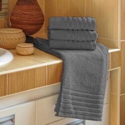 Jiří Polášek Frotír törölköző EMA - Sötétszürke | 50 x 100 cm (132652-77)