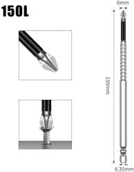 Erős Mágneses Precíziós Csavarhúzó Bit