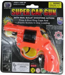  Super Cap Gun patronos pisztoly műanyag narancssárga (177695) (177695)