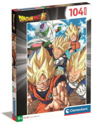 Clementoni Clementoni- 104 db-os Super puzzle - Dragonball (25773) (25773)