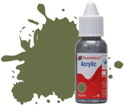 Humbrol Acrylic - Grass Green Matt (80) 14ml (DB0080) (DB0080)