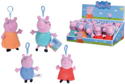  Peppa Pig plüss kulcstartó kék 13 cm (109261000) (109261000)