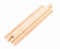 Bigjigs Toys Közepes egyenes sínelem - Bigjig (BJT101) (BJT101)