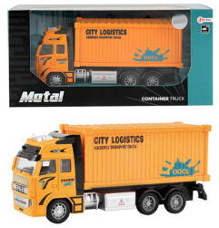 Toi-Toys Konténeres teherautó, Fém 1: 38 (24588C) (24588C)