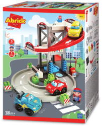  Ecoiffier Abrick garázs és autómentő műanyag játékszett - 301145 (175858) (301145 ECO)