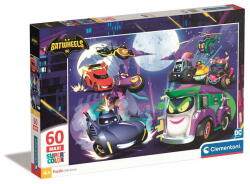 Clementoni Clementoni- 60 db-os SuperColor Maxi puzzle - Batwheels (26597) (26597)