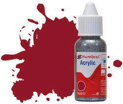 Humbrol Acrylic - Crimson - Gloss (20) 14ml (DB0020) (DB0020)