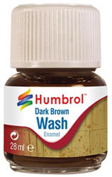 Humbrol - Enamel Wash Dark Brown, 28 ml (AV0205) (AV0205)