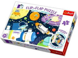 Trefl Puzzle 30 db-os Ablak nyitós Az Űrben (142723) (142723)