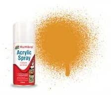 Humbrol - Acrylic Spray 150 ml No 54 Brass (AD6054) (AD6054)