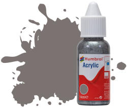 Humbrol Acrylic - Dark Camouflage Grey Satin (156) 14ml (DB0156) (DB0156)