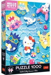 Trefl 1000 db-os Premium Plus puzzle - Hello Kitty - Nyári pihenés (12067) (12067) - jatekmakettcentrum