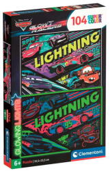 Clementoni Sötétben világító puzzle - Verdák 104 db-os puzzle (25758 CL) (25758)