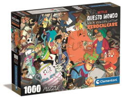 Clementoni Clementoni- 1000 db-os Compact puzzle - Zerocalcare 4 (39797) (39797)