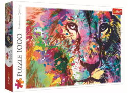 Trefl Puzzle Színes oroszlán 1000 db-os (10707) (10707)