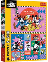 Trefl Puzzle Disney - Mickey Mouse 2x200 db-os (13319) (13319)