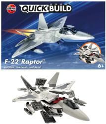 Airfix - QUICKBUILD F22 Raptor (J6005) (J6005) - jatekmakettcentrum