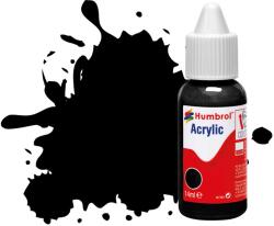 Humbrol Acrylic - Black - Gloss (21) 14ml (DB0021) (DB0021)