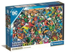 Clementoni 1000 db-os puzzle - A lehetetlen DC Comics puzzle (39863) (39863)