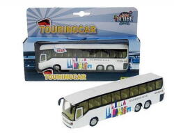 Kidsglobe Hátrahúzós túristabusz 19 cm (510761) (510761)
