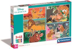Clementoni 3 x 48 db-os puzzle - Disney klasszikusok (25285) (25285)