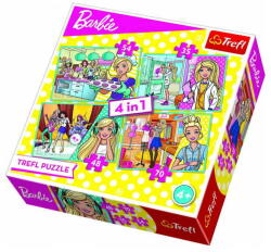 Trefl Puzzle 4in1 Barbie (343014) (343014)