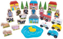 Bigjigs Toys pályamenti kiegészítő csomag (BJT054) (BJT054)