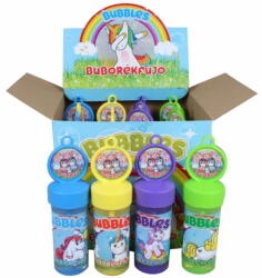Buborékfújó Unikornis kék 80 ml (149686) (149686)