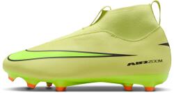 Nike Mercurial Superfly 10 Academy FG stoplis focicipő, gyerekméret, lime zöld (FQ8304-300)
