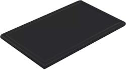 Gastro Tocător cu șanț și piciorușe, GN 1/1, negru, înălțime 20 mm Tocator