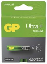 GP Batteries Ultra Plus Alkáli elem AAA 6db (B03116)