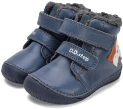 D. D. Step Barefoot bélelt téli csizma, kisrókás (20-25 méret) W070-52301 (23)