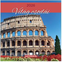  Lizzy Falinaptár lemez nagy 2026 A világ csodái (26218699)