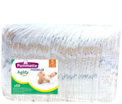 Pommette pelenka típusú, Prémium (3-as) 4 - 9 kg (50 db/cs)