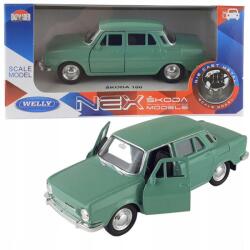 Welly Nex Skoda 100 Fém Kisautó (1: 32)- Zöld
