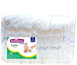 Pommette pelenka típusú, Prémium (5-ös) 11 - 25 kg (50 db/cs)