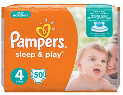 Pampers Sleep&Play pelenka (4-es) 8 - 14 kg (50 db/cs)