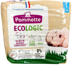 Pommette Ecologic New Born pelenka (1-es) 2 - 5 kg (27 db/cs)