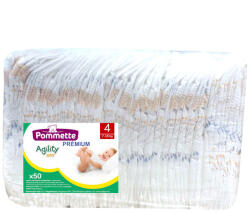 Pommette pelenka típusú, Prémium (4-es) 7 - 18 kg (50 db/cs)