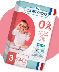 Carryboo pelenka (3-as) 4 - 9 kg (54 db/cs)