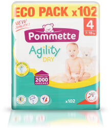 Pommette pelenka Eco pack (4-es) 7 - 18 kg (102 db/cs)