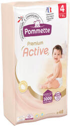 Pommette Premium Active pelenka (4-es) 7 - 18 kg (48 db/cs)