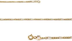 Ékszershop Vékony figaró arany nyaklánc (LG-26) - ekszershop - 106 590 Ft