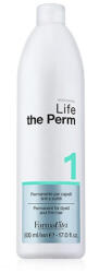 FarmaVita Life Perm dauervíz 1 száraz, vékonyszálú és érzékeny hajra, 500 ml - hajpatika