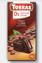 Asix Distribution Kft Torras Kávés étcsokoládé maltitollal 75g - foodker