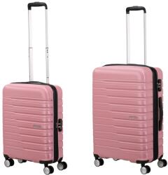 Samsonite FLASHLINE négykerekű két részes S, M bőröndszett-Liláspink - borond-aruhaz