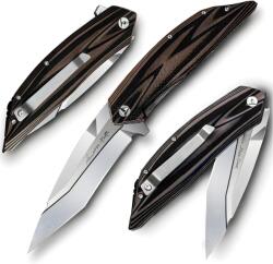 HARAHU MASTERPIECE MI-35395 összecsukható vadászkés - Barna / Fekete KP35395